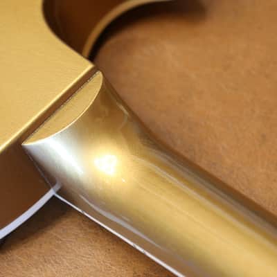 Unplayed! 2013 Gibson 1952 Reissue Les Paul Tribute Electric Guitar Bullion Gold w/ Maple Veneer Headstock + OHSC & Papers image 20