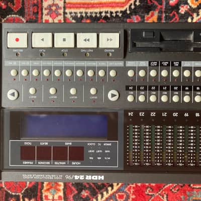 Mackie HDR24/96 24-Track 24-Bit Digital Audio Hard Disk Recorder / Editor 2000 - 2004 - Dark Gray image 3