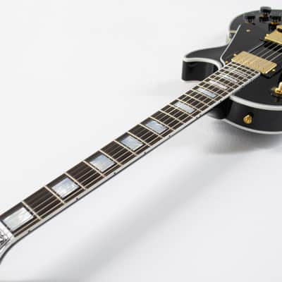 Gibson Custom Les Paul Custom - Ebony with Gold Hardware image 7