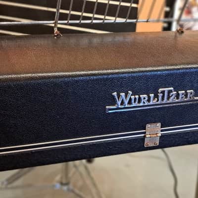 Immagine WURLITZER 200A VINTAGE ELECTRIC KEYBOARD WITH ANVIL CASE - BLACK SHELL - 1981 - 2