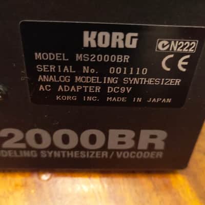 Korg MS2000BR Analog Modeling Synthesizer/Vocoder Rackmount Module MS2000B image 2