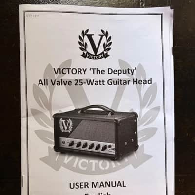 Victory Amps The Deputy 25-Watt Guitar Amp Head 2024 - Present - Black image 5