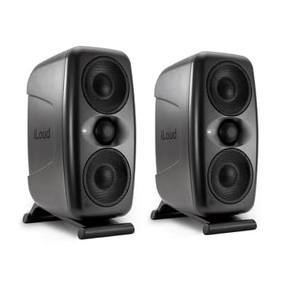 IK Multimedia iLoud MTM MKII Powered Studio Monitor (Pair) Regular Black image 1