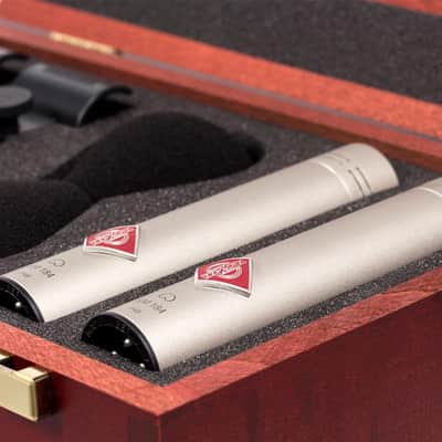 Neumann KM 184 Stereo Set Small-diaphragm Cardioid Microphone Pair - Nickel image 5