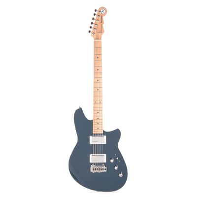 Reverend Descent Baritone Electric Guitar w/ Wilkinson High Tide Blue image 4