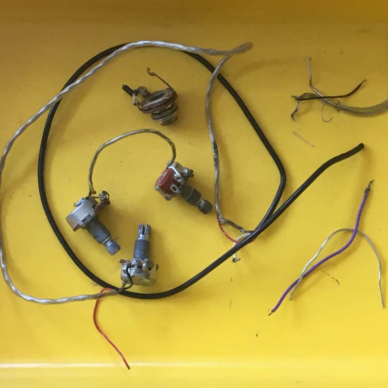 ? Epiphone 3 500K pots + jack Relic