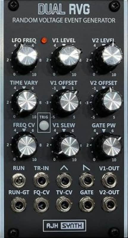 AJH SYNTH DUAL RVG RANDOM VOLTAGE EVENT GENERATOR BLACK : BRAND NEW :  [DETROIT MODULAR] image 1