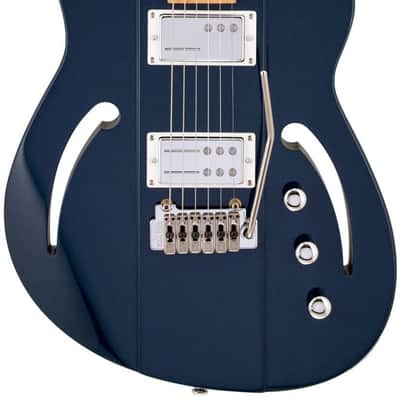 Reverend Kingbolt F-Sonic Electric Guitar - High Tide Blue with Maple Fingerboard image 1