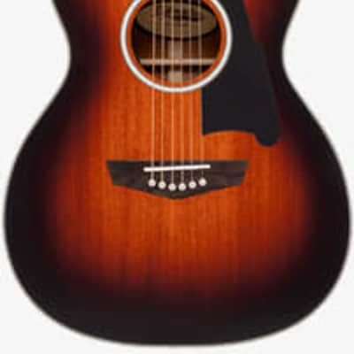 D'Angelico Excel Tammany Acoustic-Electric Guitar â€“ Mahogany Burst, Solid Sitka Spruce Top, Fishman Sonitone image 11