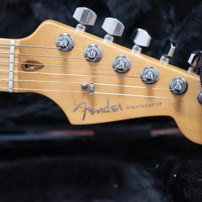 2011 Fender USA American Deluxe Ash Stratocaster - Tobacco Sunburst image 17