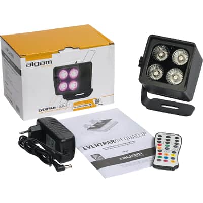 Algam Lighting EVENTPAR44-QUAD-IP Par Led 4x4W IP65 a Batteria image 2