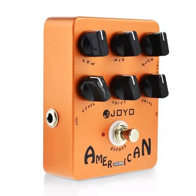 Joyo JF-14 Overdrive Guitar Pedal American Sound Amp Simulator True Bypass image 5
