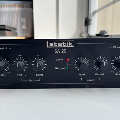 Statik SA20 dual spring reverb made in UK image 3