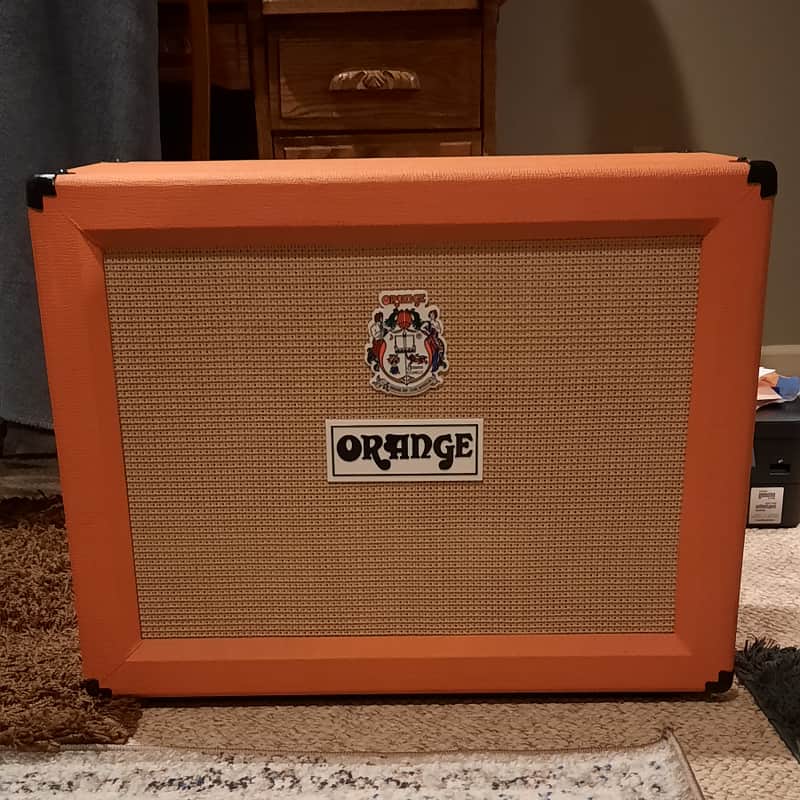 Orange PPC212OB 120-Watt 2x12" Open-Back Guitar Cabinet 2008 - Present - Orange image 1