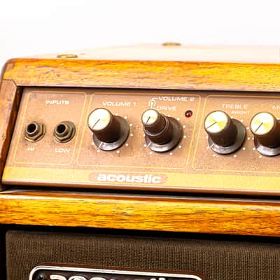 Acoustic GT100 100W Guitar Combo Amp w/ 465 1x12 Extension Cab image 5
