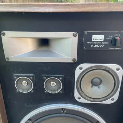 Sansui SP X6700 speakers in fair condition - 1970's image 3