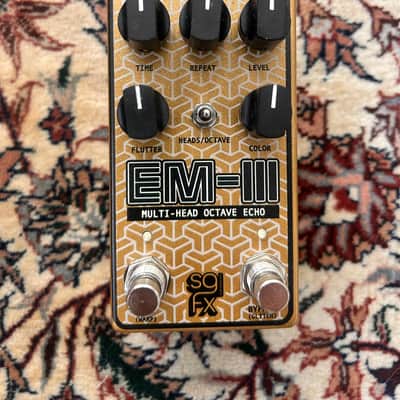 SolidGoldFX EM-III Multi-Head Octave Echo 2021 - Present - Gold image 1