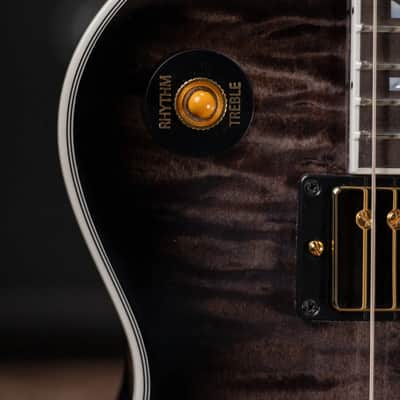Gibson Les Paul Modern Supreme Electric Guitar - Translucent Ebony Burst with Hardshell Case - Used image 10