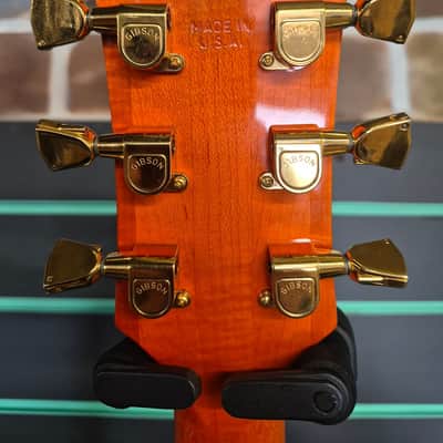Gibson Chet Atkins Country Gentleman Sunrise Orange 2000 Thinline Semi-Hollow image 9