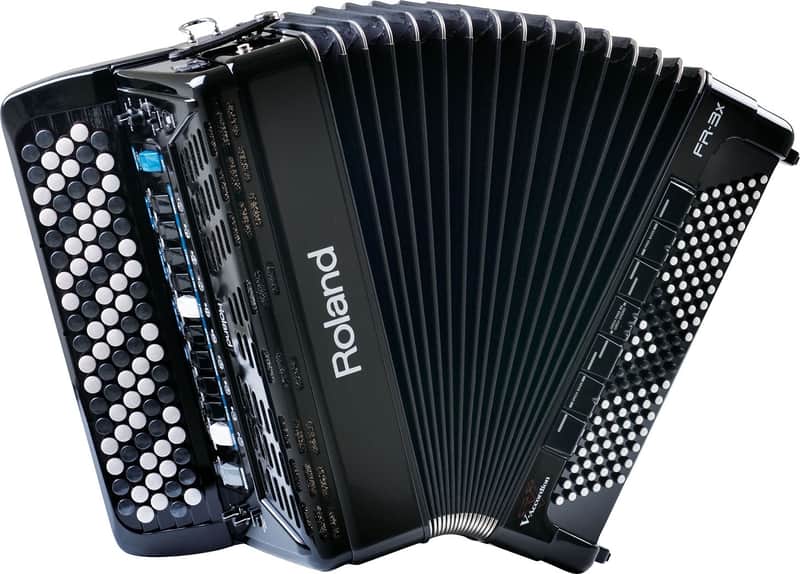 Roland FR-3xb-BK Chromatic Button V-Accordion image 1