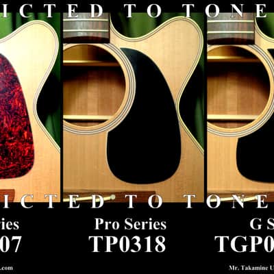 Takamine Pro Series TP0307 Acoustic Guitar 3 Ply B/W/B Pickguard / OEM Geniuine Part image 14