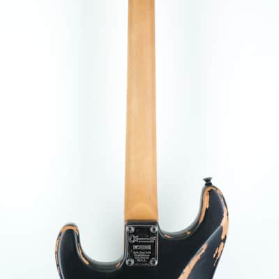 Charvel Pro-Mod Relic San Dimas Style 1 HH FR PF Weathered Black image 7