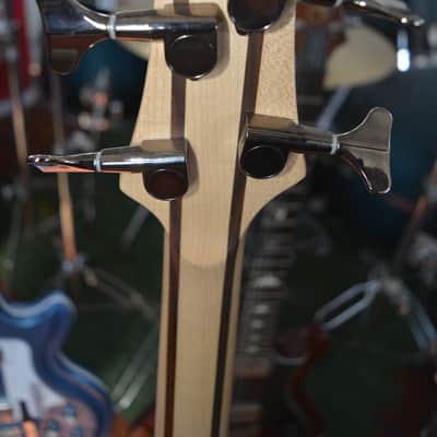 2010 Ibanez SR370 Soundgear Active Bass in Brown Burst, w/New Black Dunlop Straploks & a New Black ABS Hardshell Case image 11