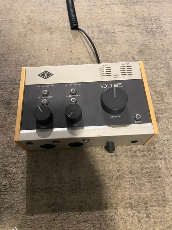 Universal Audio Volt 276 USB-C Audio Interface 2021 - Present - Tan / Gray image 1