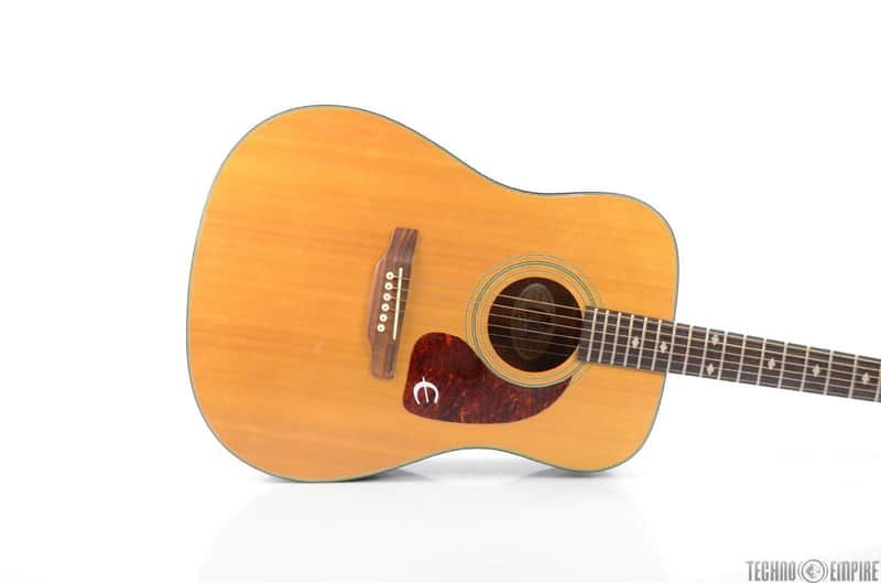 Epiphone PR-350NA Dreadnought Acoustic Guitar Natural Made in