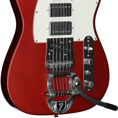 Fender Stories Collection Mike Campbell Red Dog Telecaster Electric Guitar. Maple Fingerboard, Red Dog Red image 2