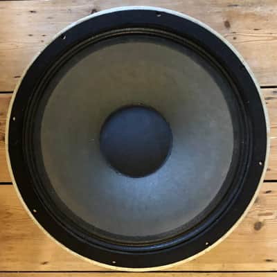 Celestion greenback 15" bass speaker 16 ohms 50 watts  1970 Marshall Orange Laney image 2