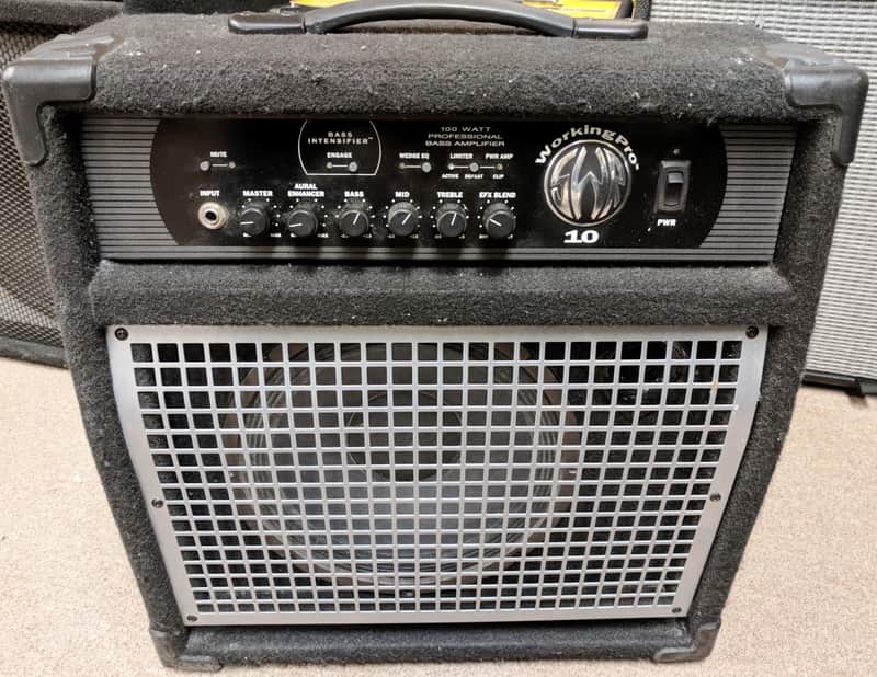 SWR Working Pro 10 100 Watt 1x10 Bass Combo Amp, Tilt Back, Aural