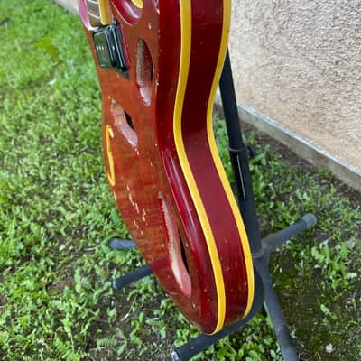 Mosrite Combo Bass 60s - Red image 8