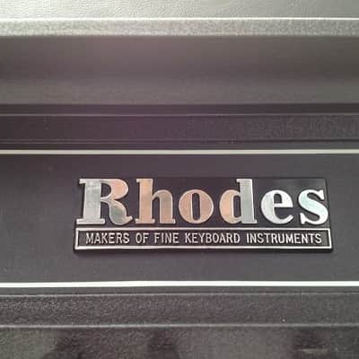 Vintage Fender Rhodes suitcase electric piano 73 mkII Black image 7
