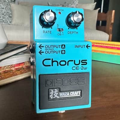 Boss CE-2W Chorus Waza Craft 2016 - Present Blue image 2