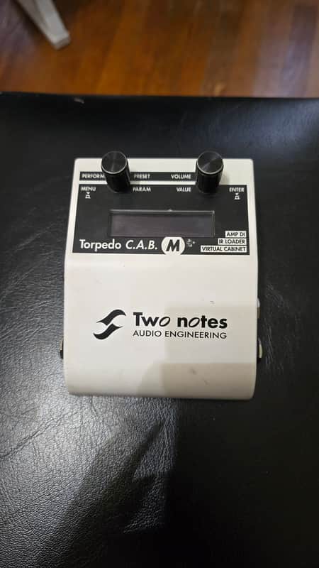 Two Notes Torpedo C.A.B. M+ Speaker Simulator 2010s - White image 1