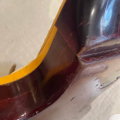 "The Road Warrior":  1975 Gibson Les Paul - Wine Red, Kahler Tremolo image 19