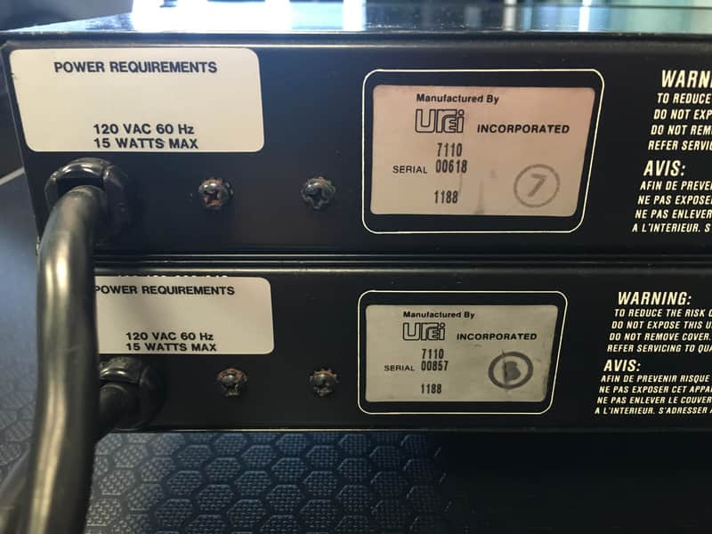 JBL /UREI 7110 Limiter/Compressor Pair | Reverb