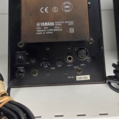 Yamaha MSP5 Powered Studio Monitor Pair 2011 - Present - Black image 2