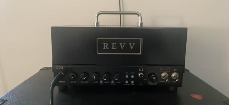 REVV G20 2-Channel 20-Watt Guitar Amp Head with Reactive Load and Virtual Cabinets 2020 - 2021 - Black image 1