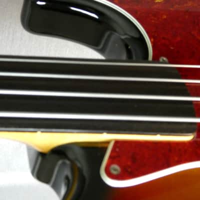 FENDER Jazz Bass JB'62-FL Fretless without inlays 1989 - 3TS Sunburst - Japan Import image 7