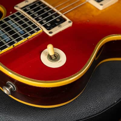 Circa 1971 Gibson Les Paul Custom Cherry Sunburst w/HSC image 14