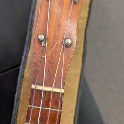Banjolele Vintage rare with case 30s-50s image 5
