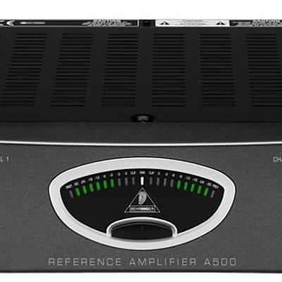 Behringer A500 230w Per Channel @ 4 Ohms Studio Stereo Power Amplifier image 1