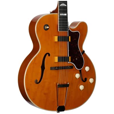 Epiphone 150th Anniversary Zephyr DeLuxe Regent Electric Guitar (with Case), Natural image 3