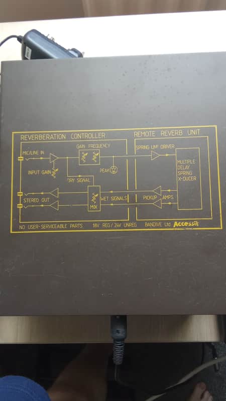 Bandive Accessit Stereo Spring Reverb - excellent image 1