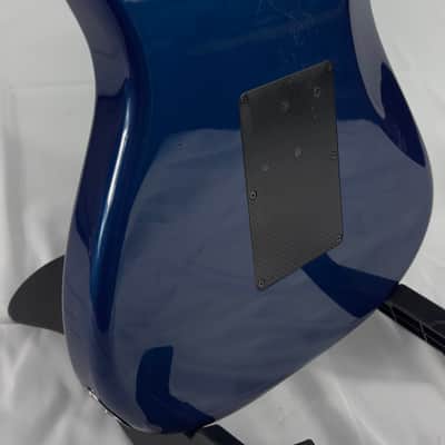 Fender Acoustasonic Deluxe Acoutic Electric Guitar Body 2003 - Blue image 10