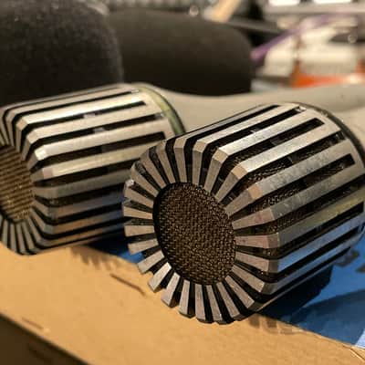 Pair of refurbished Lomo 82A-12-2 Y3 dynamic studio microphones w XLR connectivity! image 8