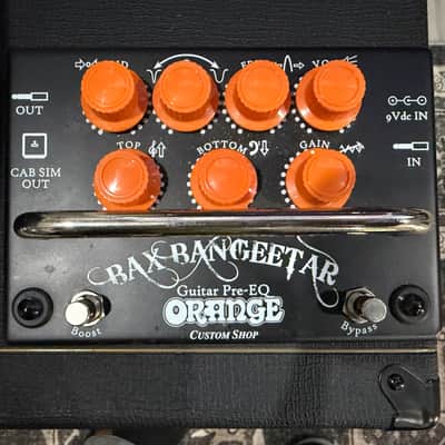 Orange Bax Bangeetar Guitar Pre-EQ Pedal | Reverb