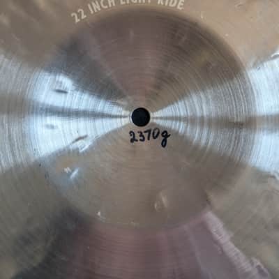 2026 22" MEINL BYZANCE FOUNDRY RESERVE LIGHT RIDE 2370g image 3